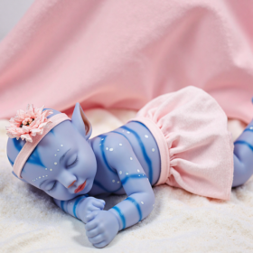 Avatar Full Silicone Reborn Doll for sale USA - FULL solid platinum silicone, anatomically correct & feel just like a real baby for sale in USA